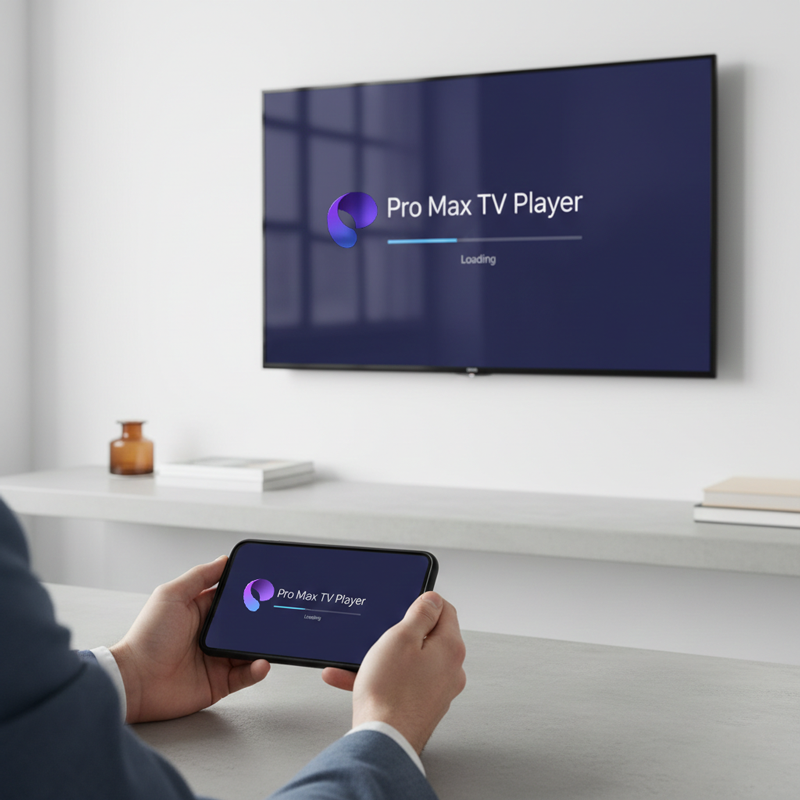 orcapromaxiptvmultiecransmartphonetv Orca Pro Max Application Orca Pro Max TV Player synchronisée sur smartphone et télévision connectée pour un streaming IPTV fluide